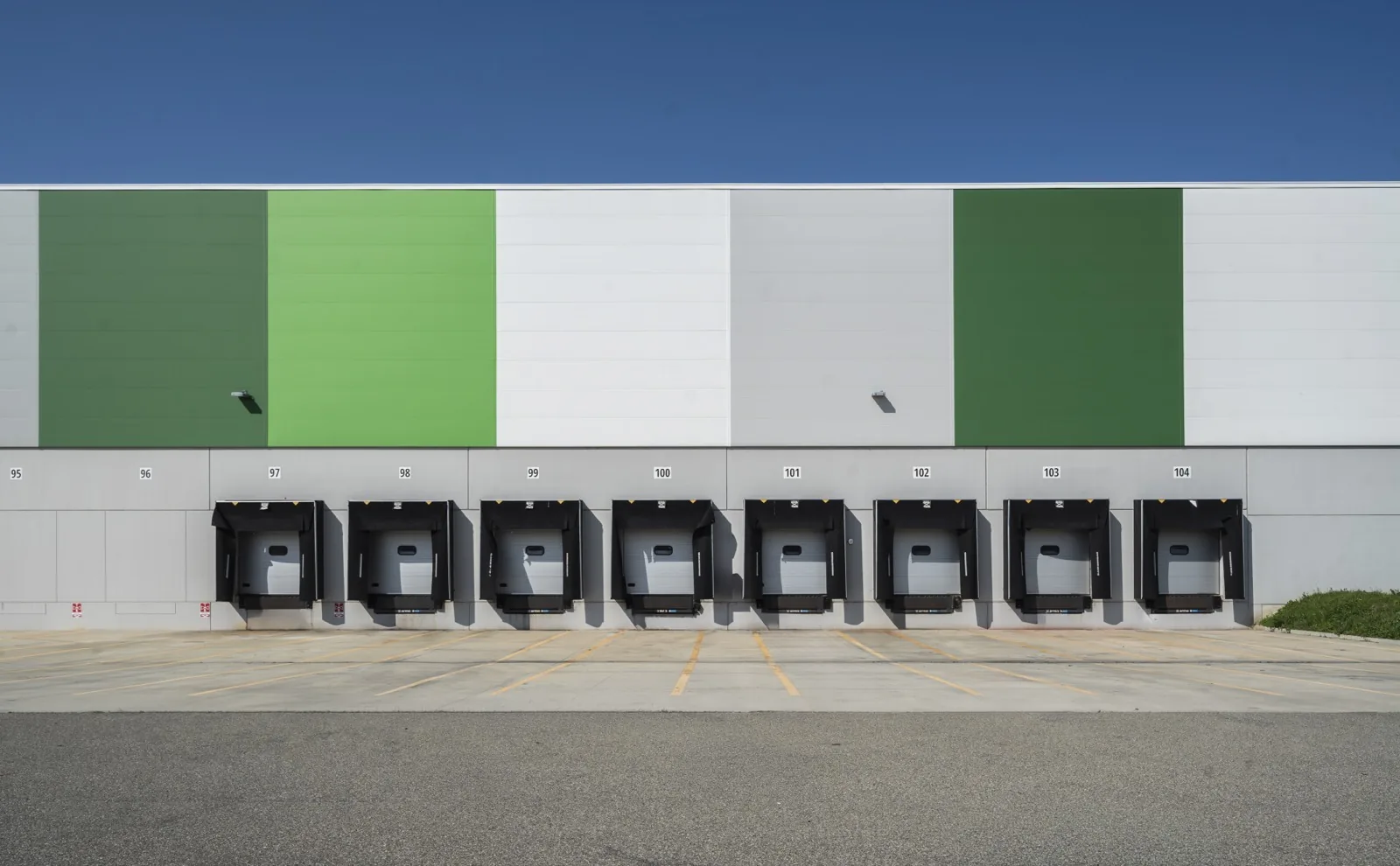 Totem brandizzato Green Logistics